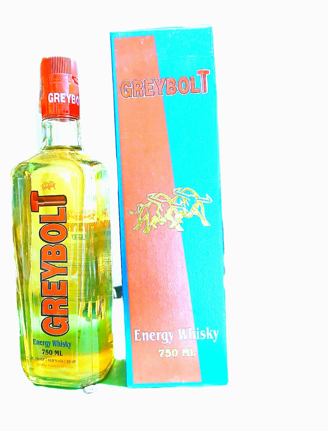 GREYBOLT Enegry wisky 850ML(Alc 42.8%)