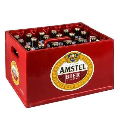 AMSTEL BEER 330ML(Alc 5%) crate (24PC)