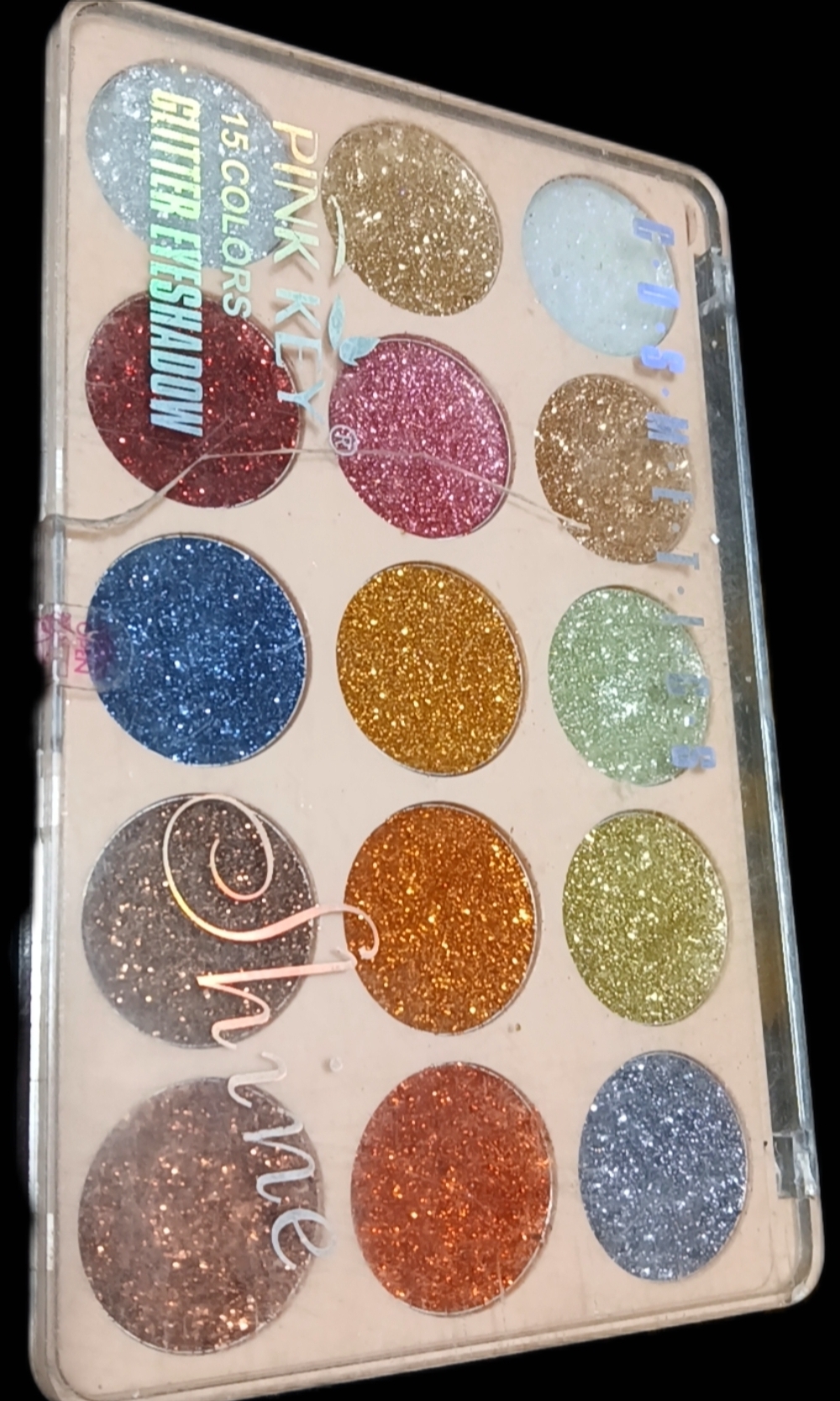 Gutter eyeshaddow 15 colrs pink key