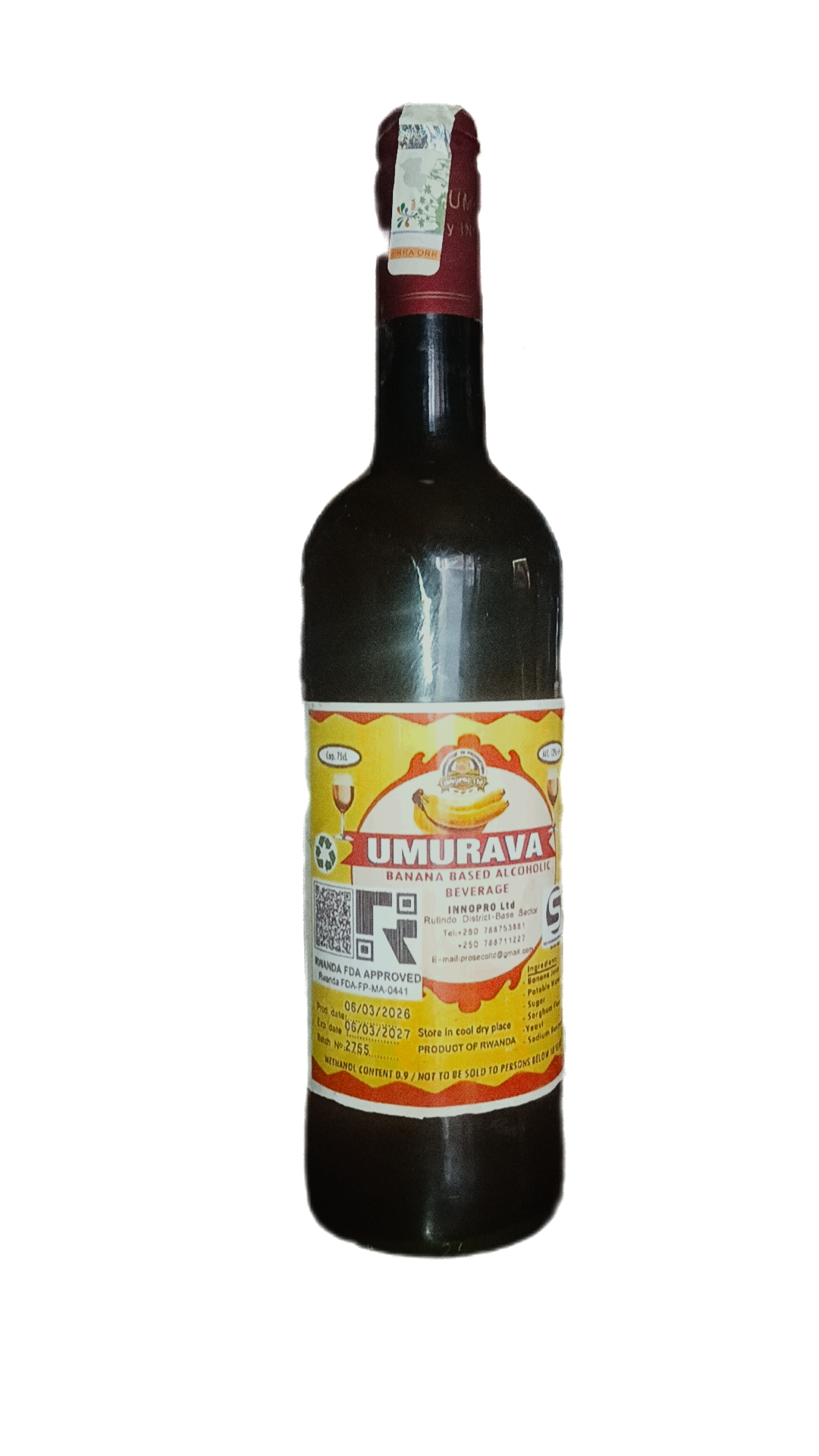 URWAGWA(Banana based alcohol)