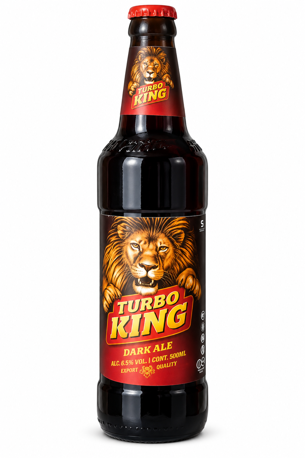 Turbo King Dark Ale Beer – 500ml